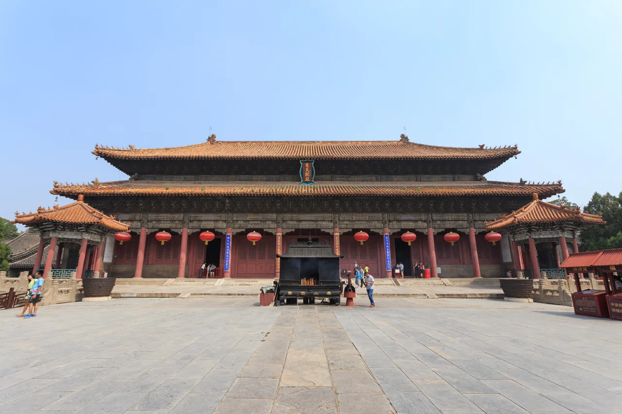 Tai'an Dai Temple--
Tianyi Hall