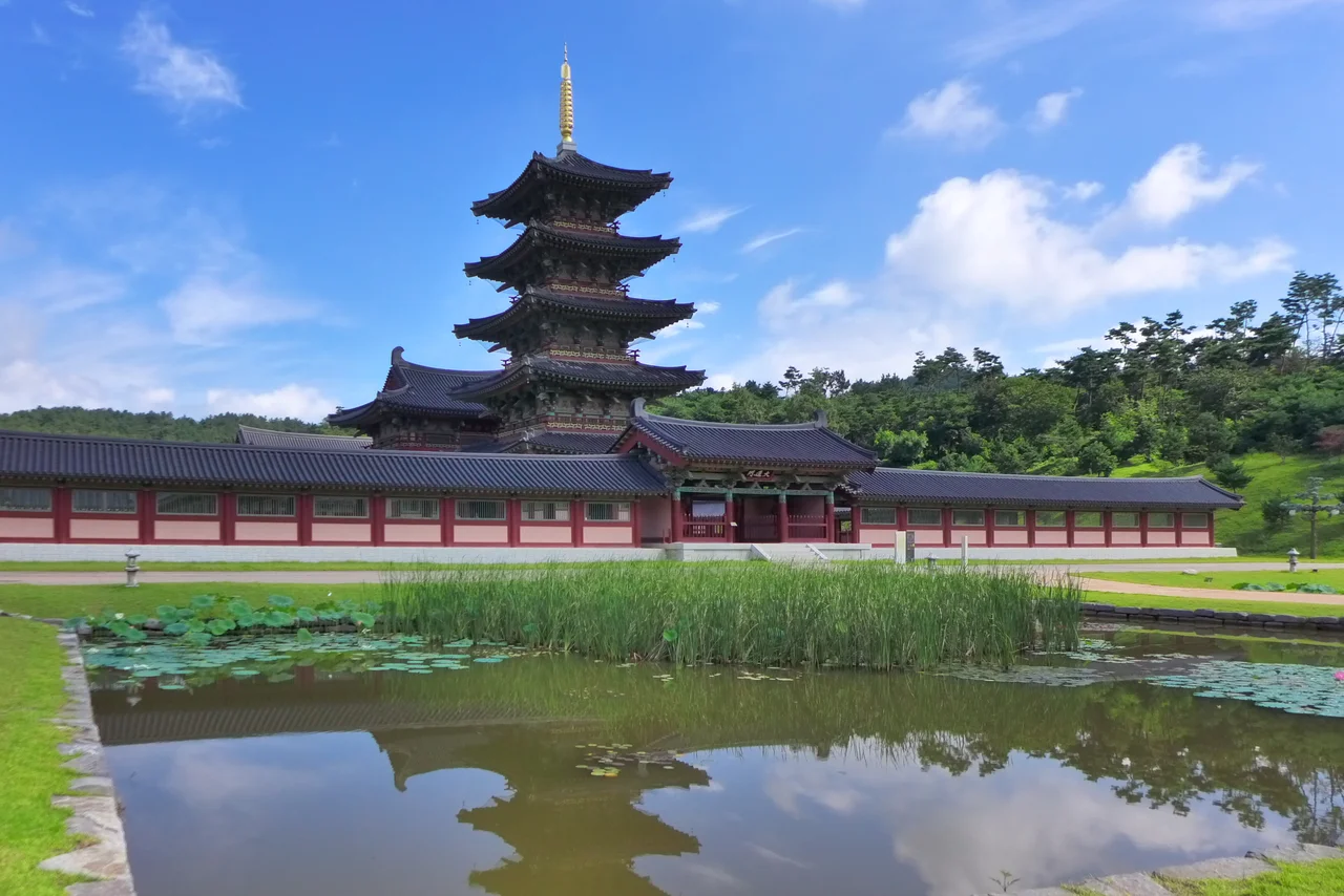 Baekje Cultural Land, Buyeo-gun, Chungcheongnam-do, South Korea