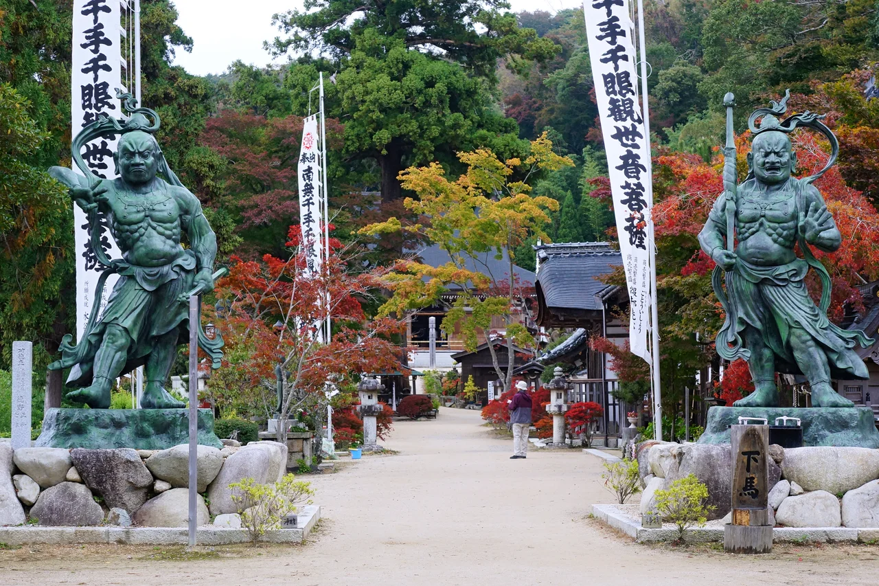 Kannonshō-ji in Azuchi, Omihachiman, Shiga prefecture, Japan.