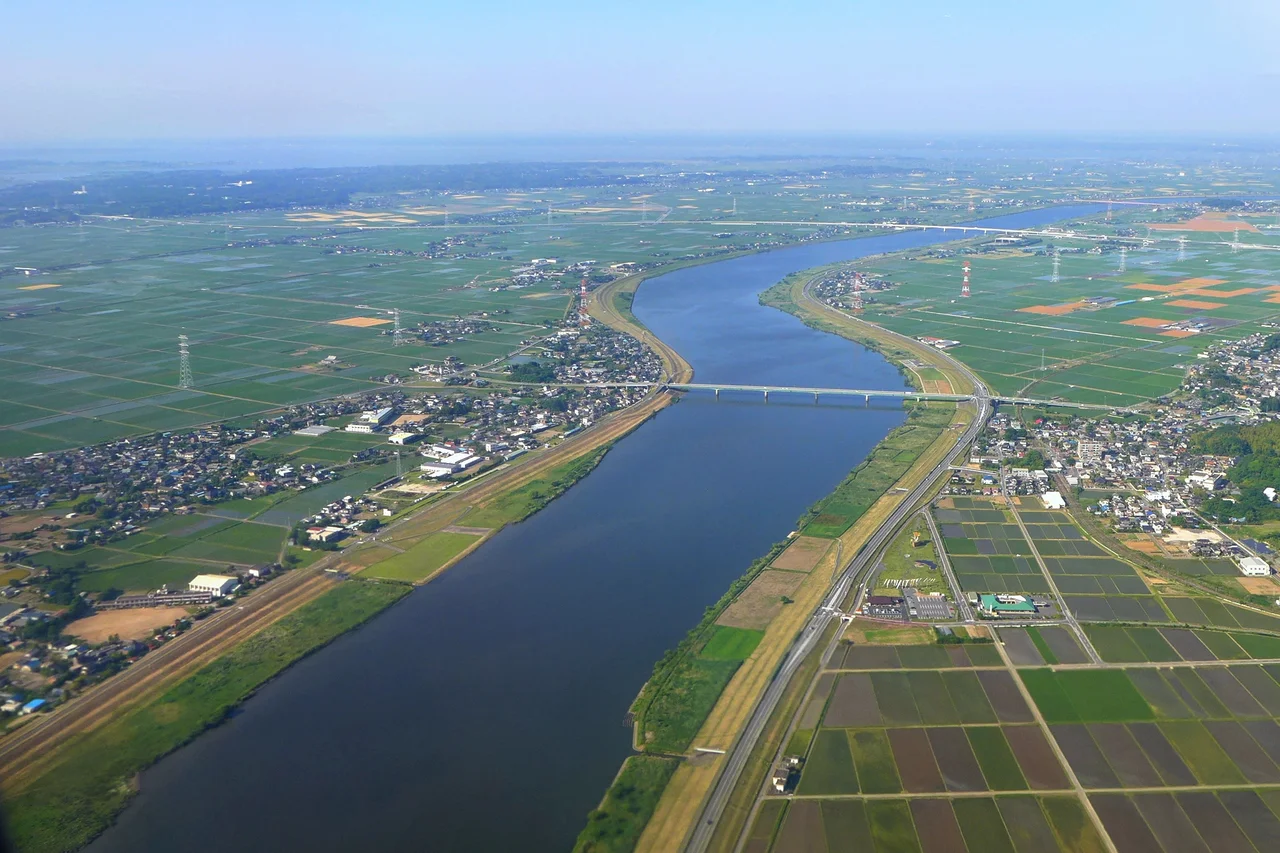 Tone River 利根川‎‎