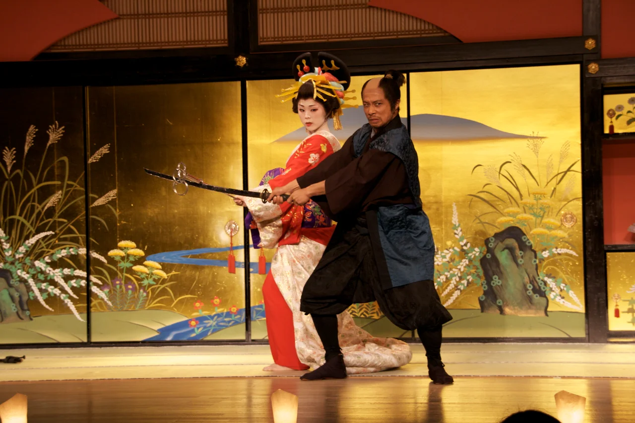 Oiran Show @ Nikko Edo-mura also call Edo Wonderland